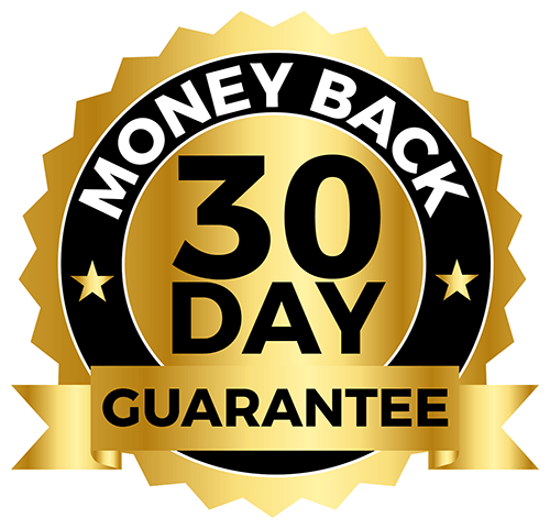 money back 30 day guarantee